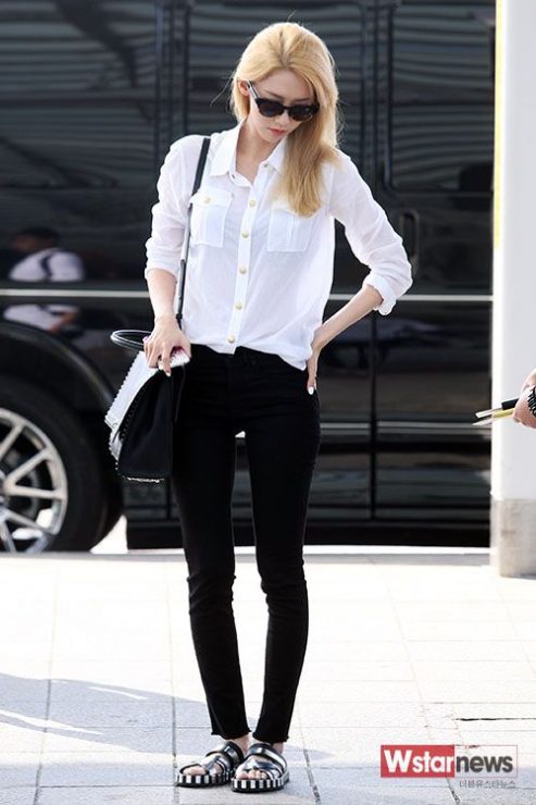 潤娥　私服穿搭